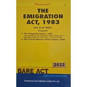 Commercial's The Emigration Act, 1983 Bare Act 2022